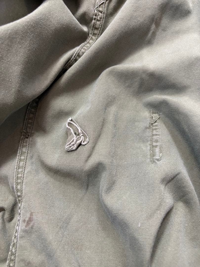 60s ジャングルファティーグジャケット 2nd ノンリップ 実物　古着　米軍