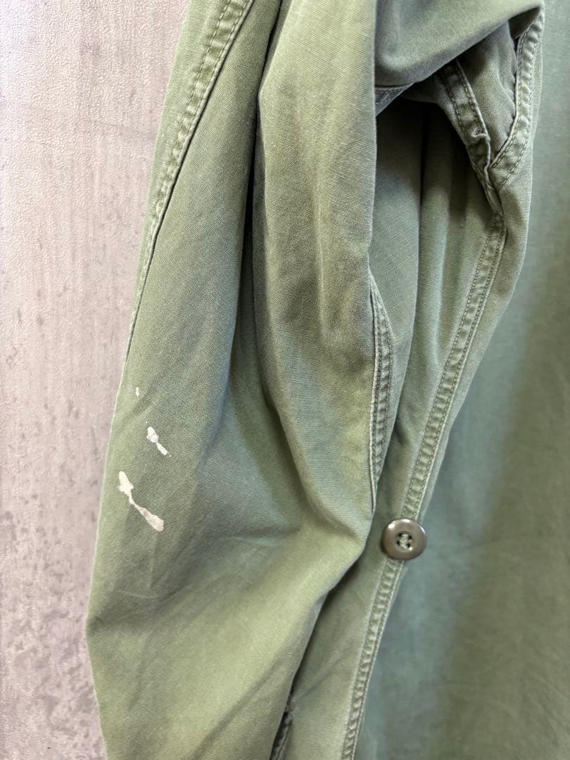 60s ジャングルファティーグジャケット 2nd ノンリップ 実物　古着　米軍