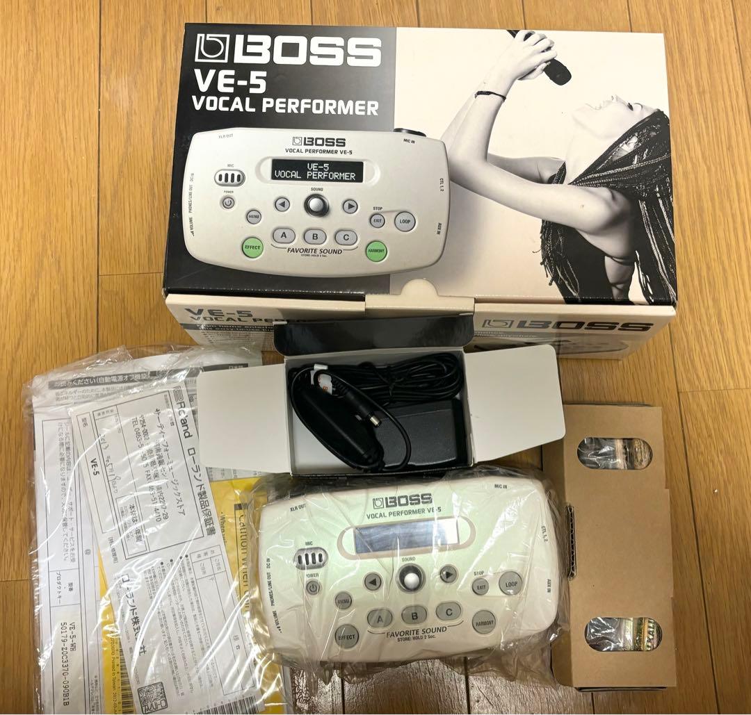 BOSS Vocal Performer VE-5-WH(ボーカルエフェクター)