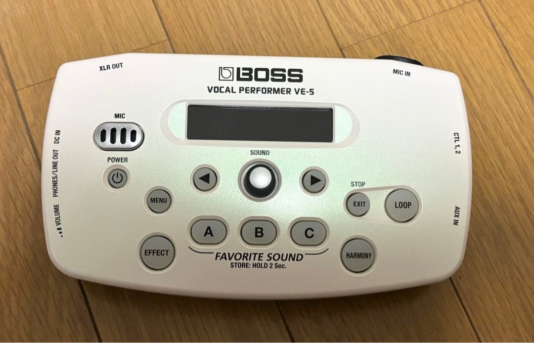 BOSS Vocal Performer VE-5-WH(ボーカルエフェクター)
