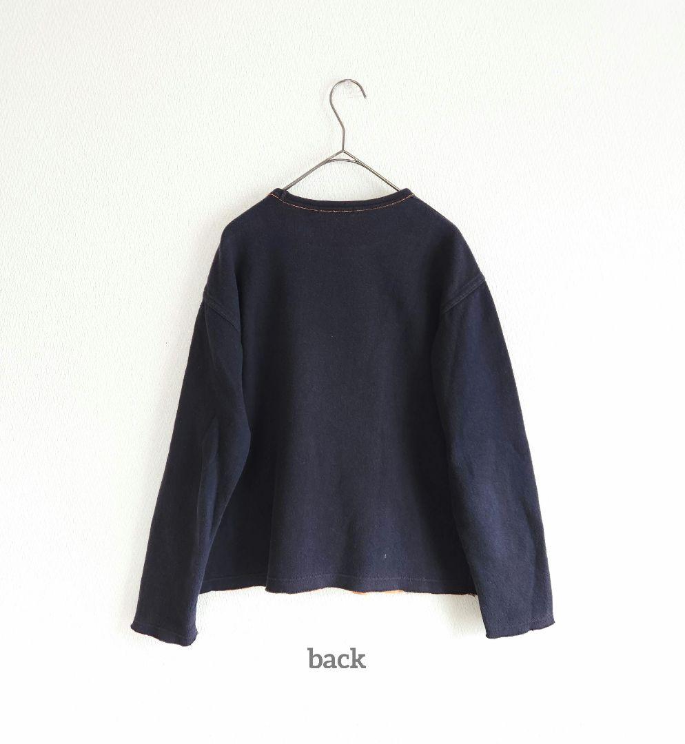 COMME des GARCONS HOMME　カットソー　長袖　ネイビー