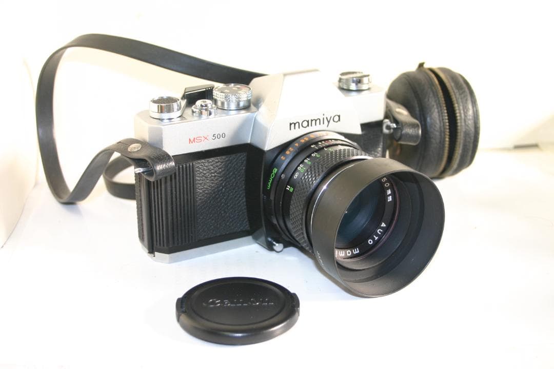 【動作確認済】マミヤMSX500+オートマミヤセコールSX50㎜f2（マミヤ3）