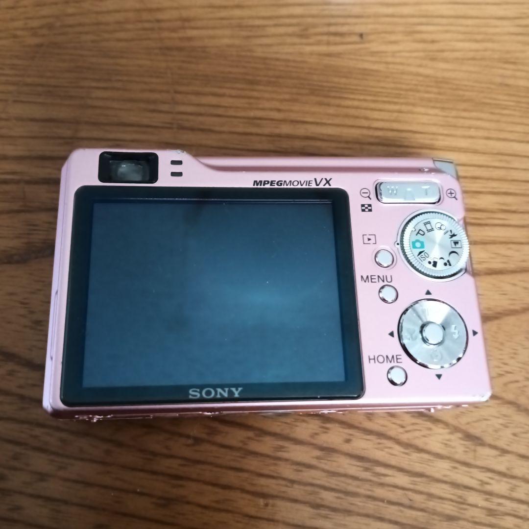 Sony Cyber-shot 7.2メガピクセル ピンク　DSC-W80