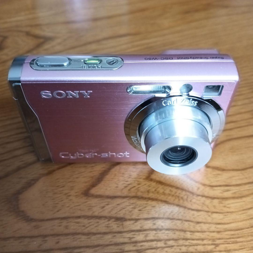 Sony Cyber-shot 7.2メガピクセル ピンク　DSC-W80