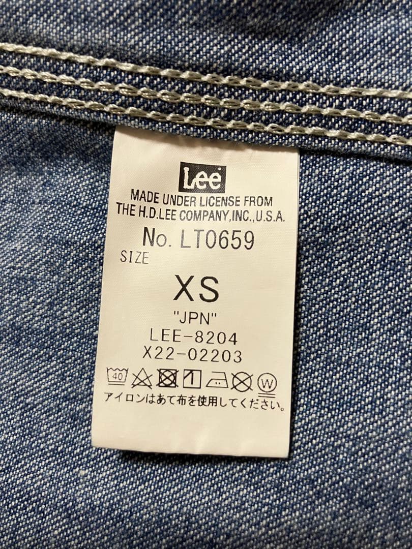 LEE ロコジャケット カバーオール　XSサイズ　LT0659