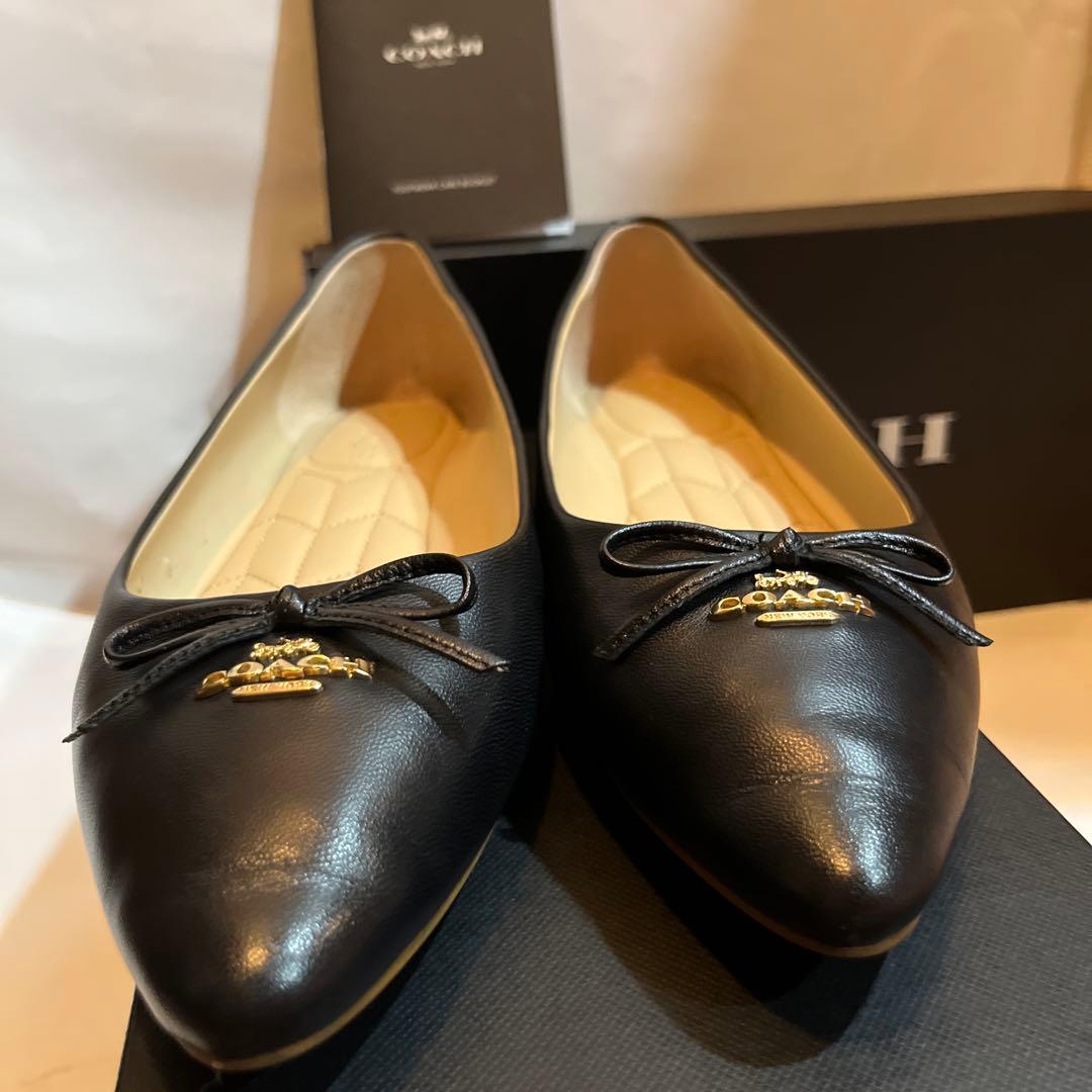 【コーチ】　パンプス　サイズ7
