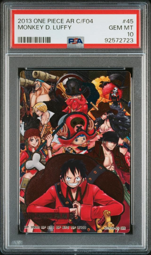 PSA10 ワンピース　ARカードダス Formation04　F04-45OR