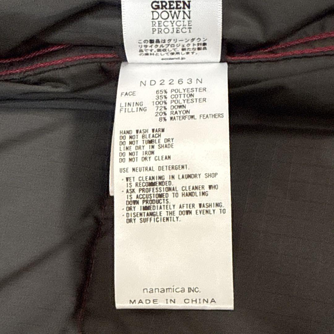 新品 ノース・フェイス パープルレーベル 65/35 Sierra Vest L