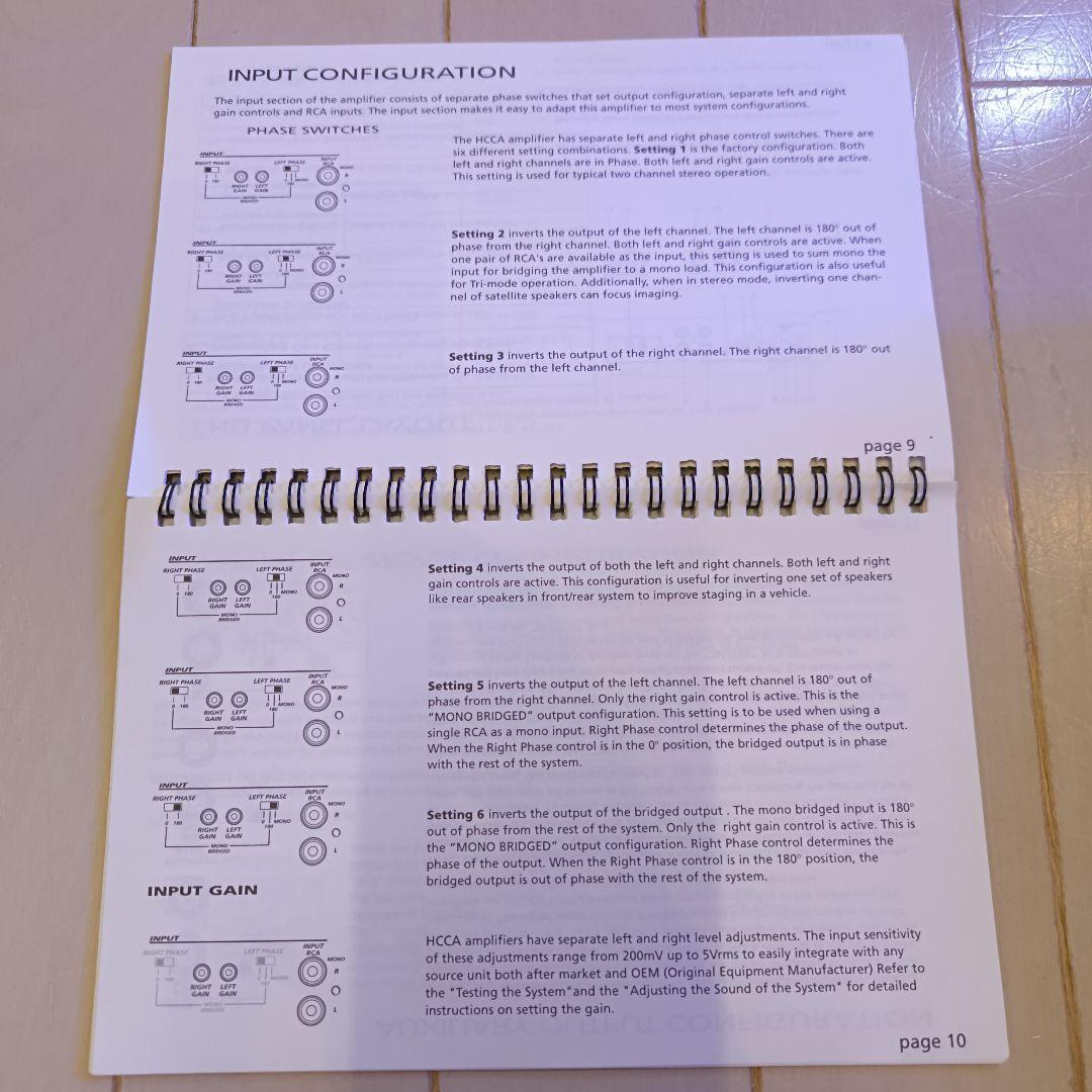 美品！ORION HCCA 250GS Competitionアンプ