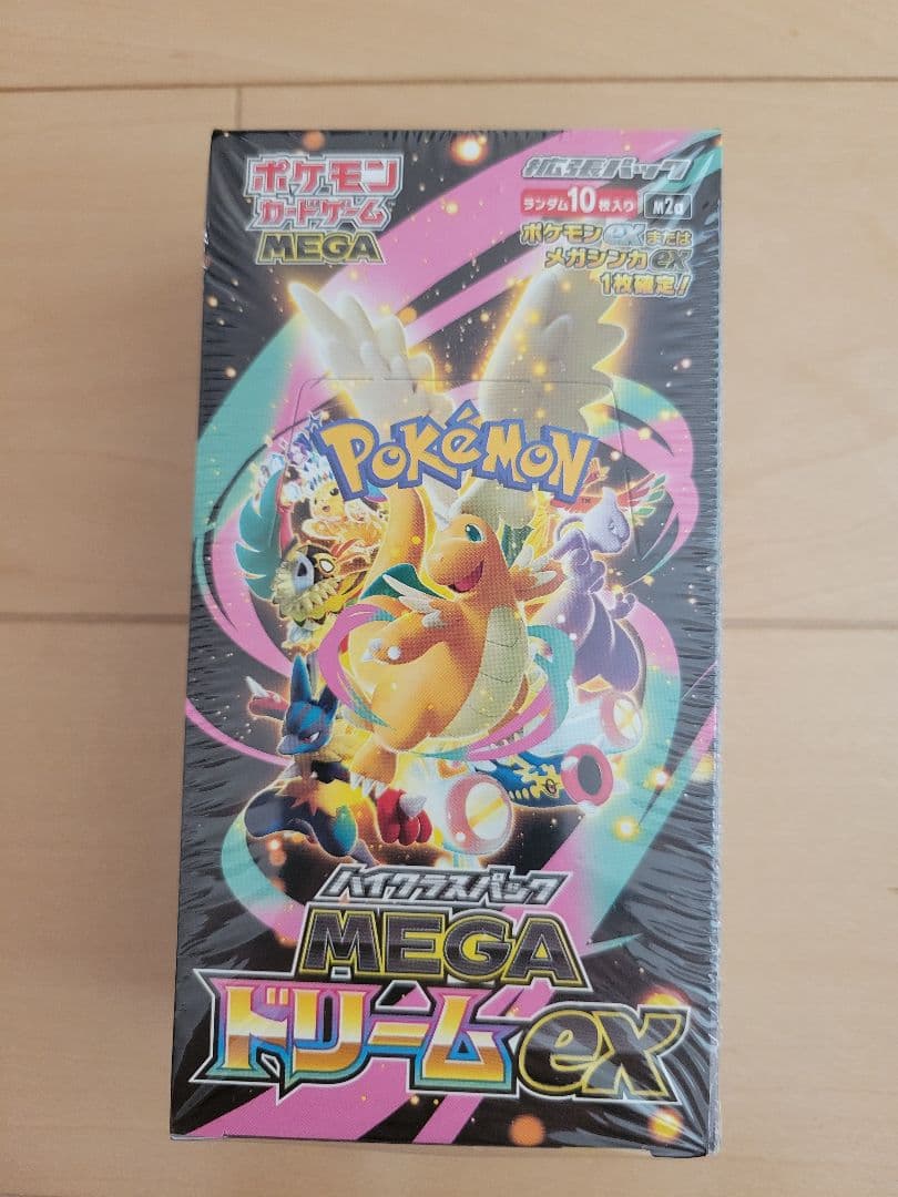 ポケモンカードゲーム MEGA ドリームEX 1box　シュリンク包装付き