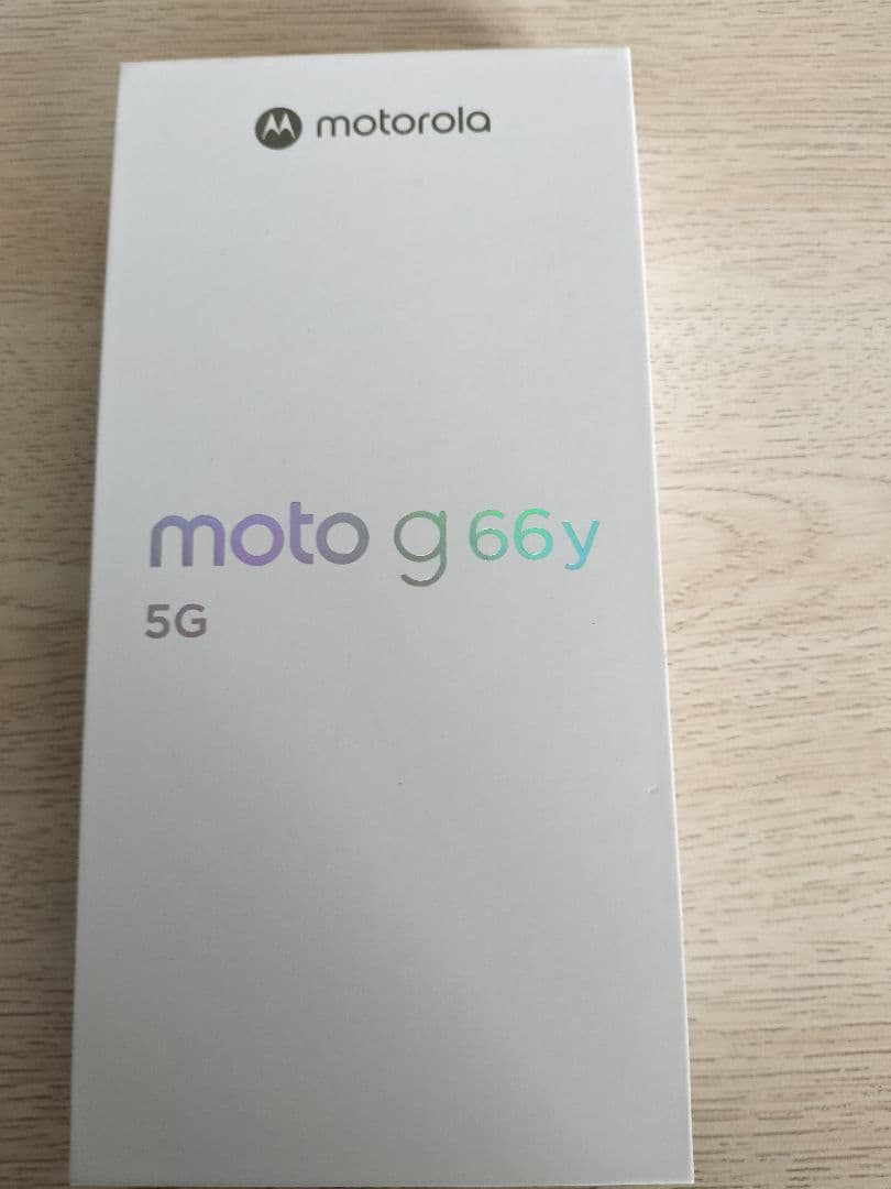 moto g 66y 5G Gray Mist 本体Ymobile