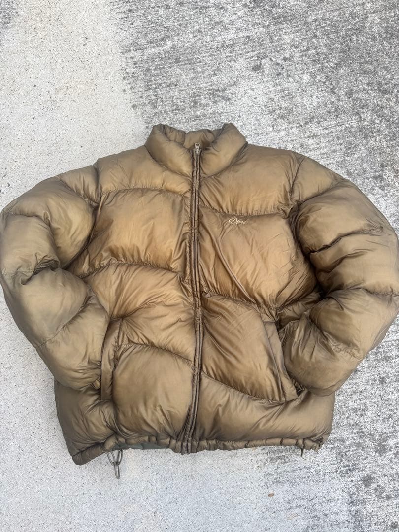 ジャケット・アウター Dime Classic Ripstop Puffer gold