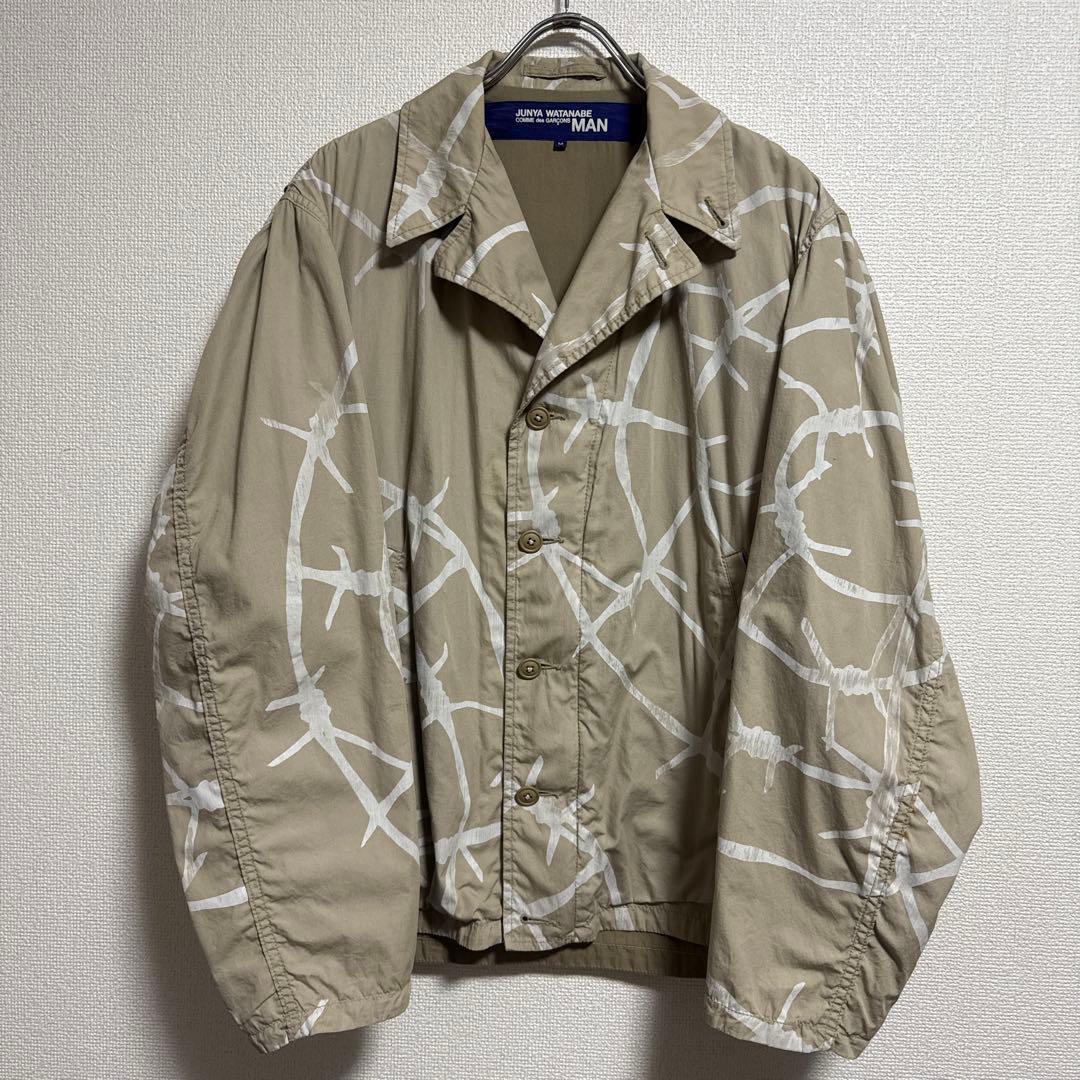 JUNYA WATANABE MAN 有刺鉄線 ミリタリージャケット 00s