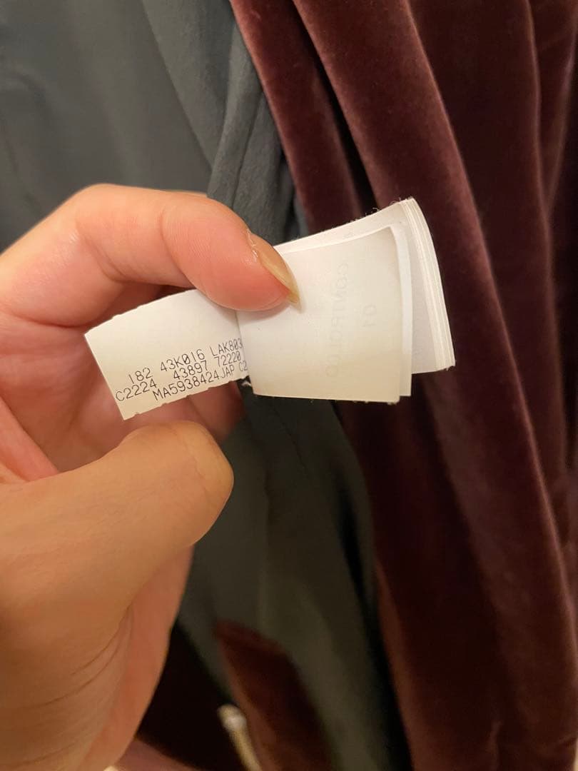 2018 FW ブルネロクチネリ　ジャケット