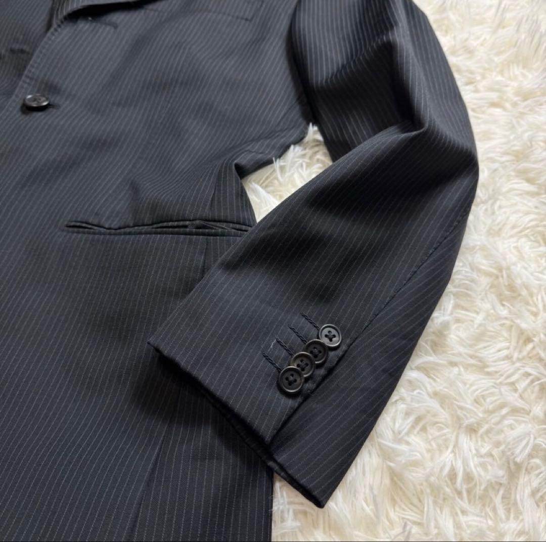 極美品 ポールスミス スーツ セットアップ デルフィノ Super120's M