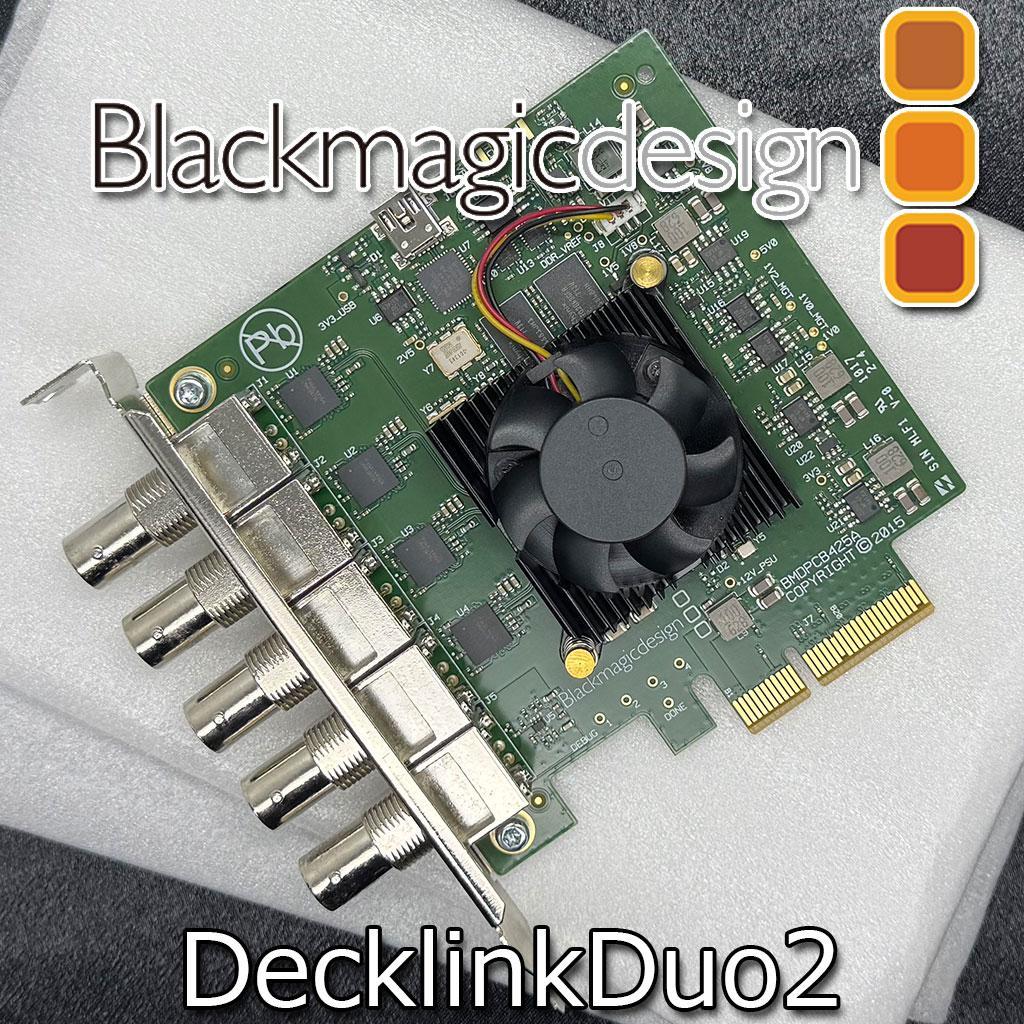 その他 Blackmagic Design Decklink Duo 2