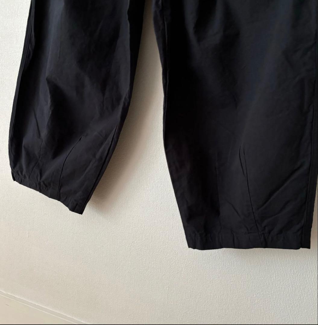 【期間限定値下】新品！《grin》コットンリネンシーチングカーブパンツ