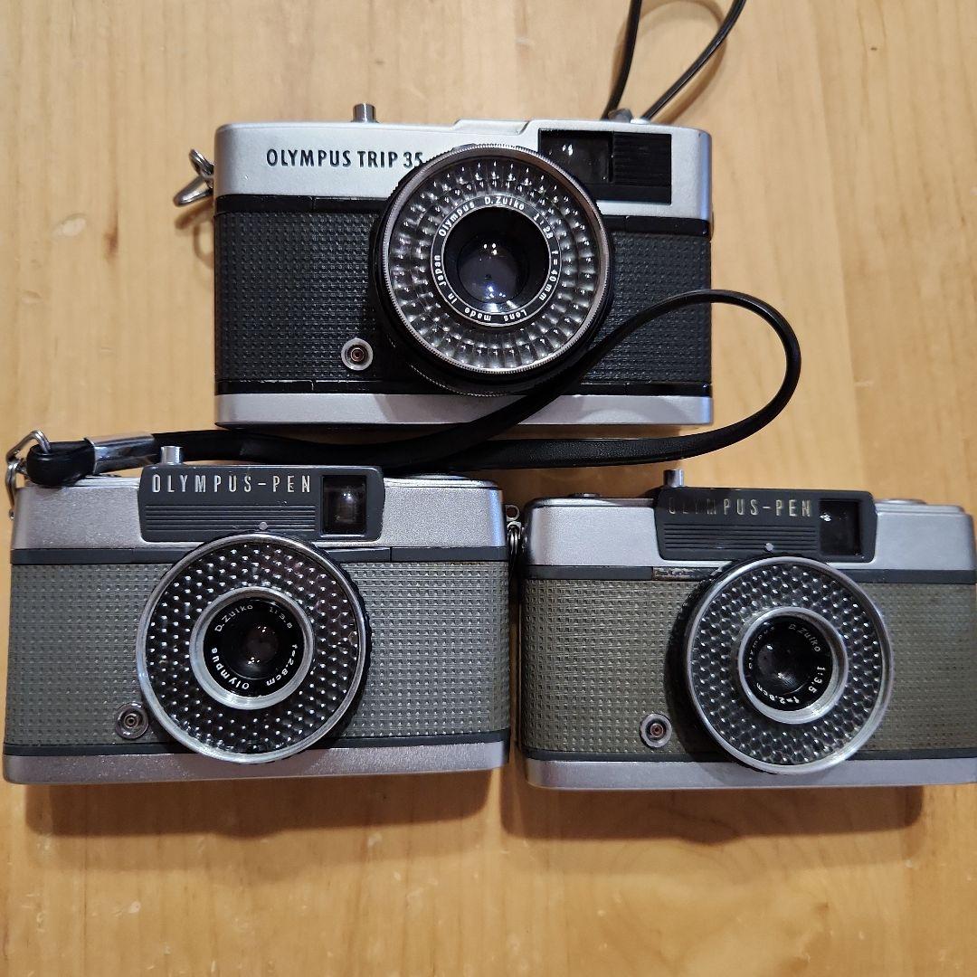 【美品保管】OLYMPUS TRIP35 / PEN-EE 3台セット