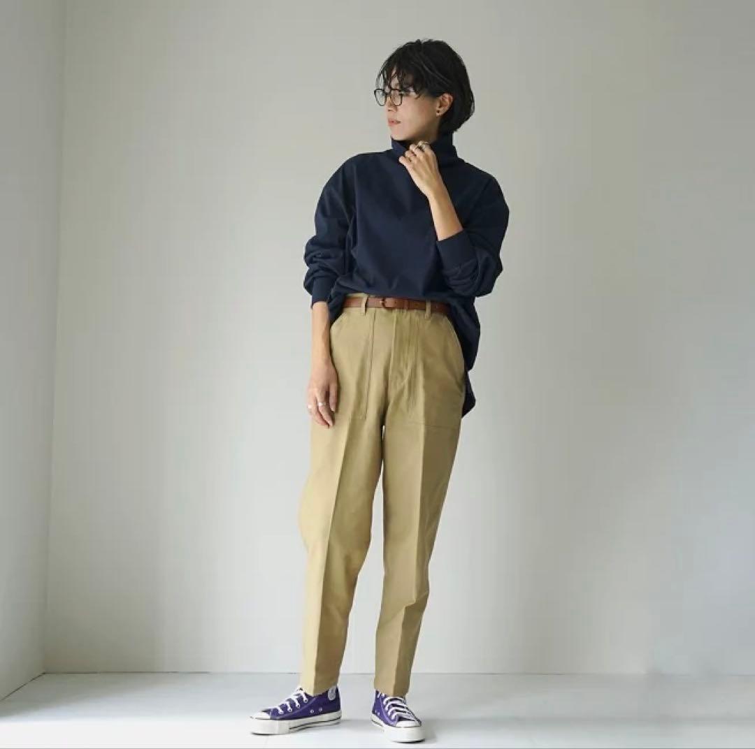 THE　SHINZONEシンゾーン　ベイカーパンツ　コットン　ベージュ　34