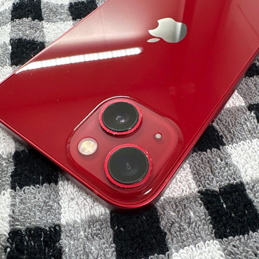 iPhone13 128GB プロダクトレッド CASETIFYケース付き