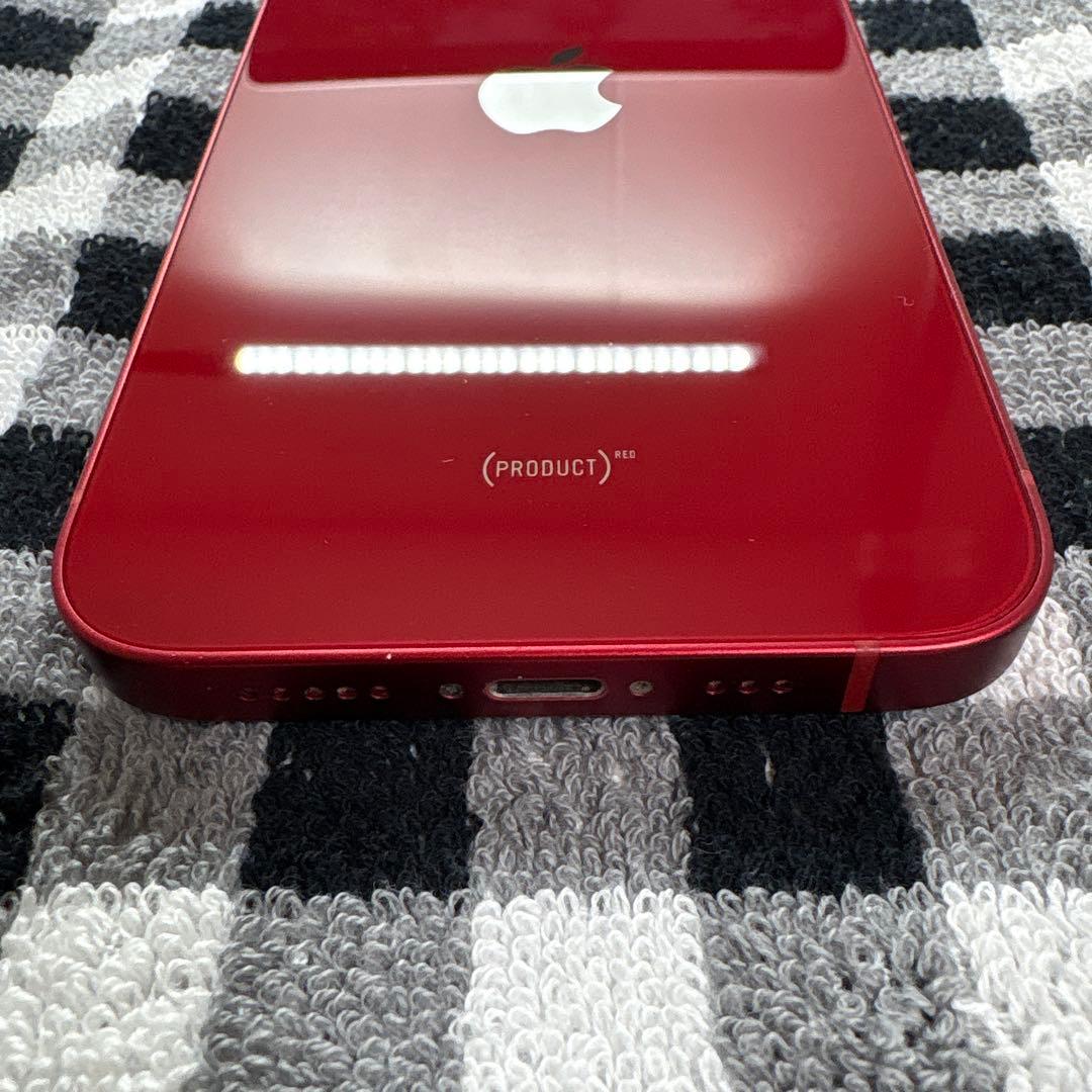 iPhone13 128GB プロダクトレッド CASETIFYケース付き