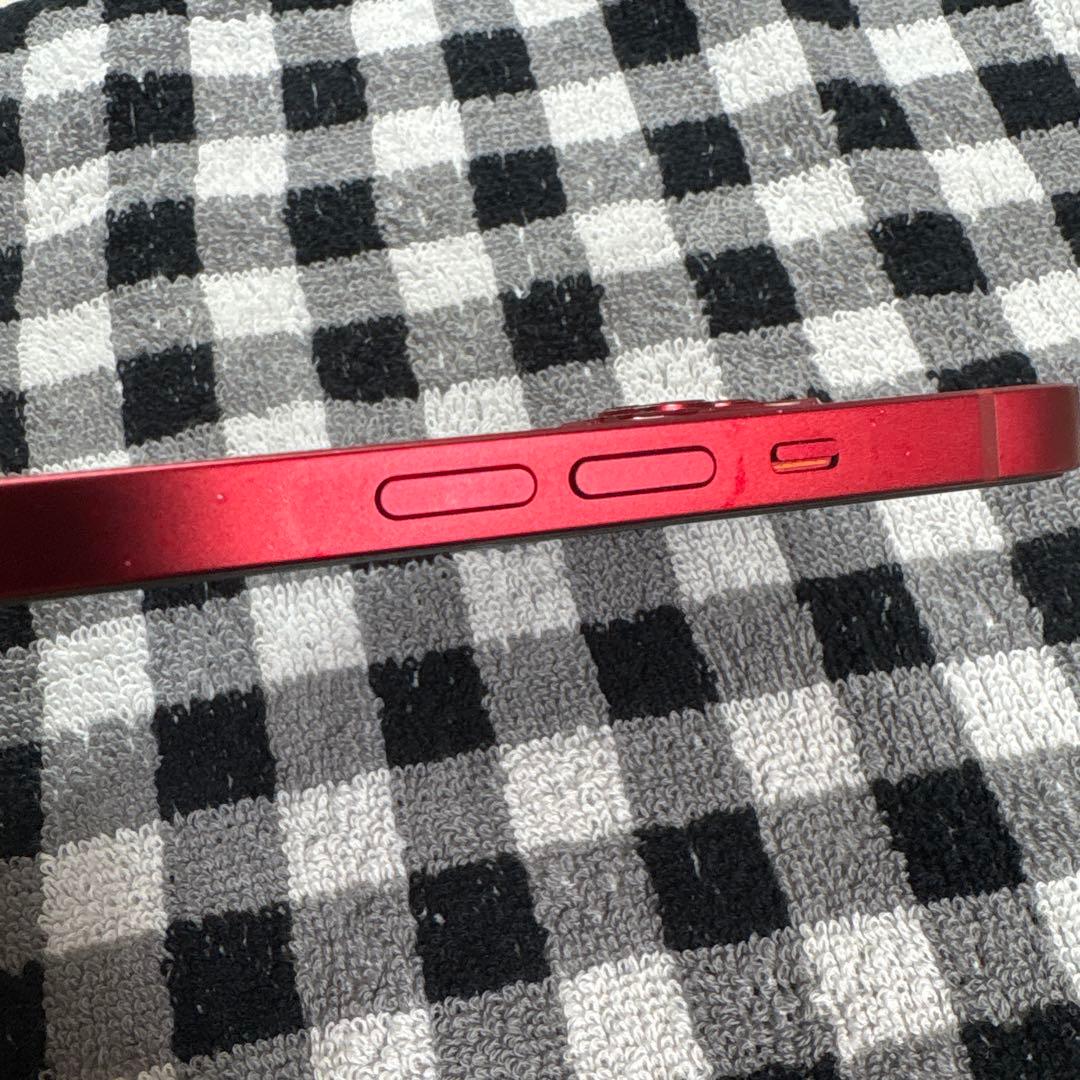 iPhone13 128GB プロダクトレッド CASETIFYケース付き