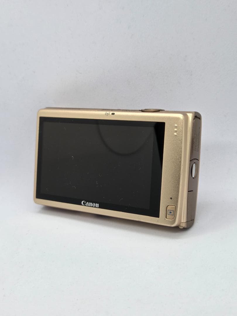 【スマホ転送OK】キャノン Canon IXY 430F ゴールド デジカメ