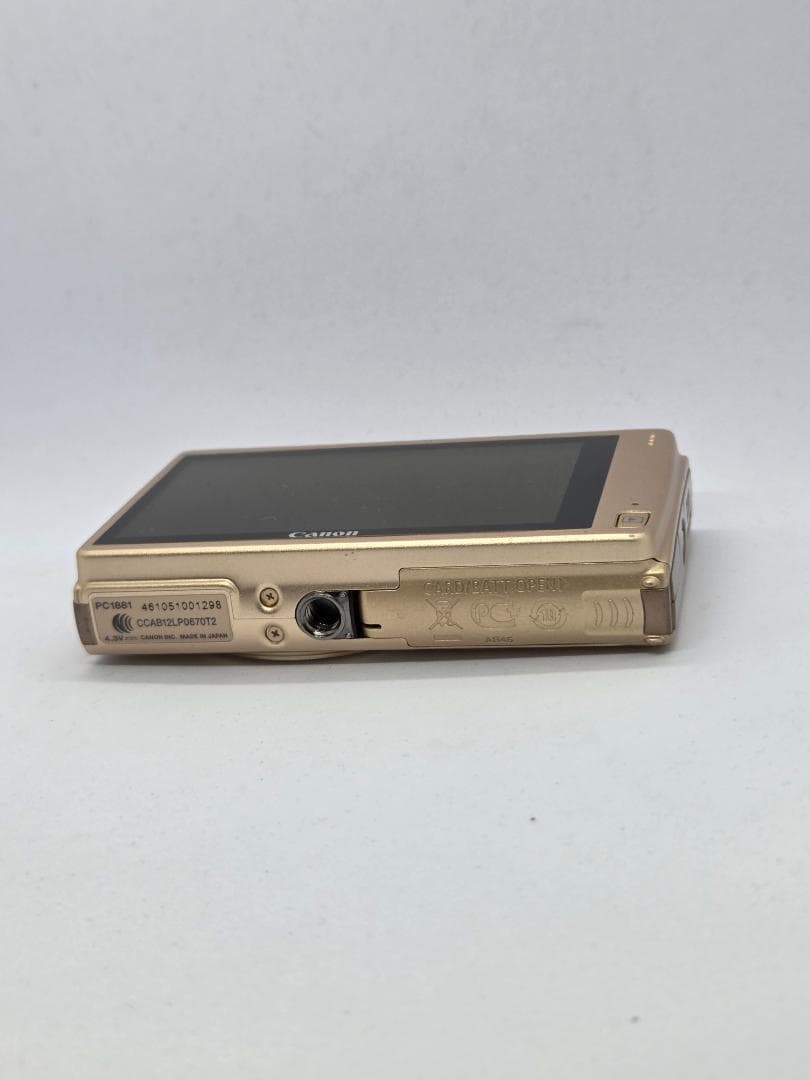 【スマホ転送OK】キャノン Canon IXY 430F ゴールド デジカメ