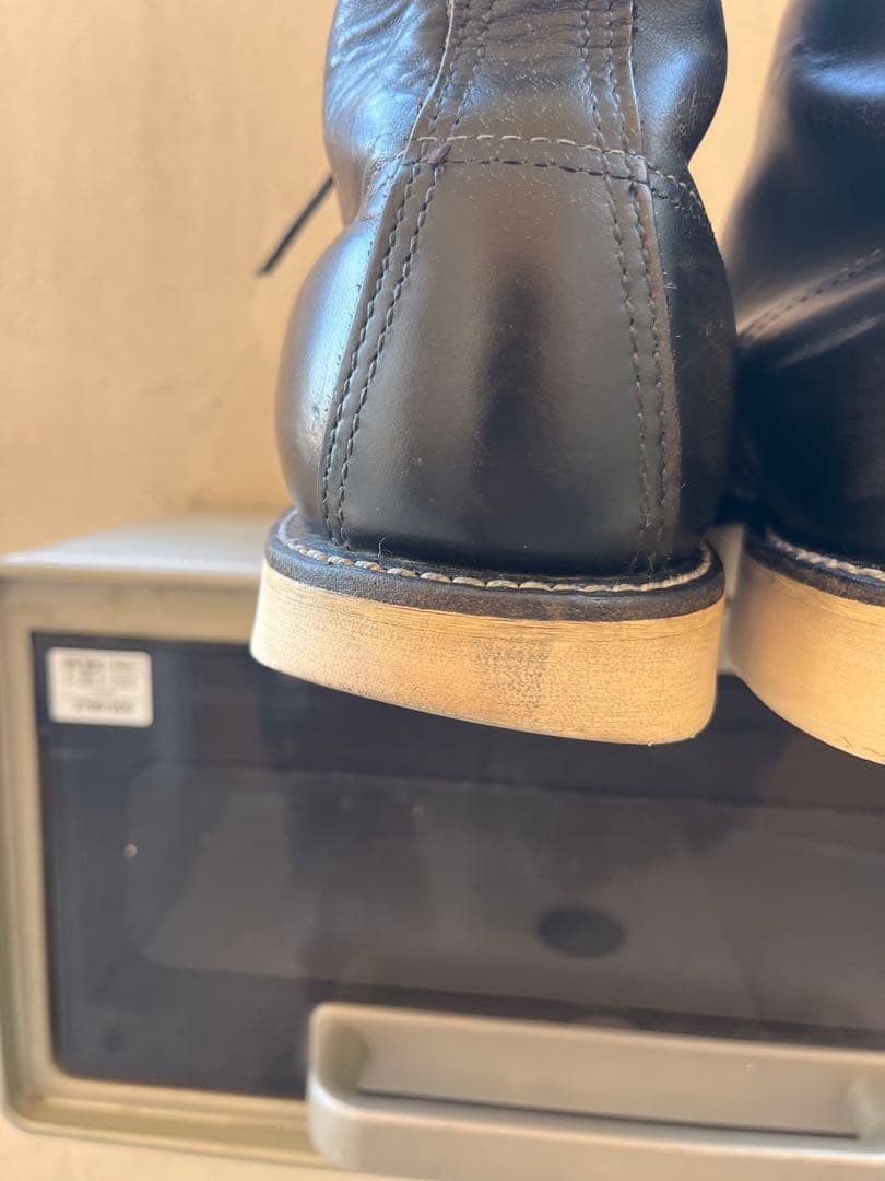 【茶芯/四角犬タグ】RED WING 8179 ブラック 8.5E 26.5cm