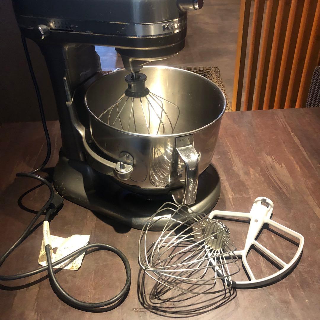 限定値下　ジャンクKitchenAid スタンドミキサー シルバープロ600