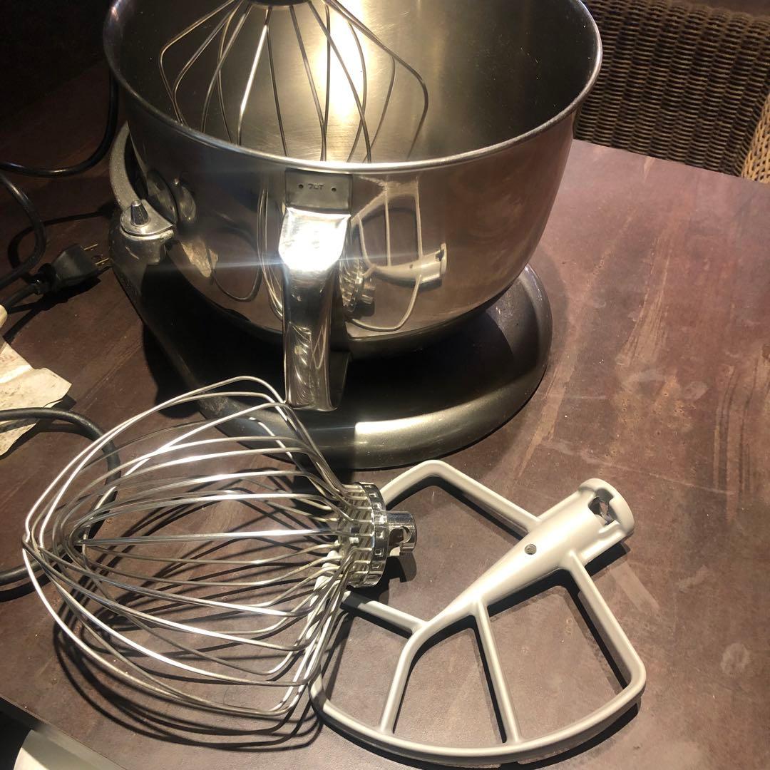 限定値下　ジャンクKitchenAid スタンドミキサー シルバープロ600