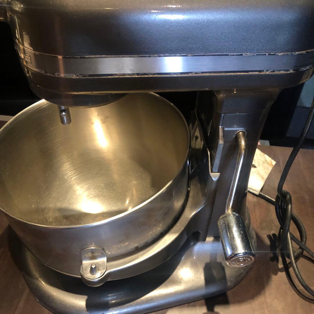 限定値下　ジャンクKitchenAid スタンドミキサー シルバープロ600