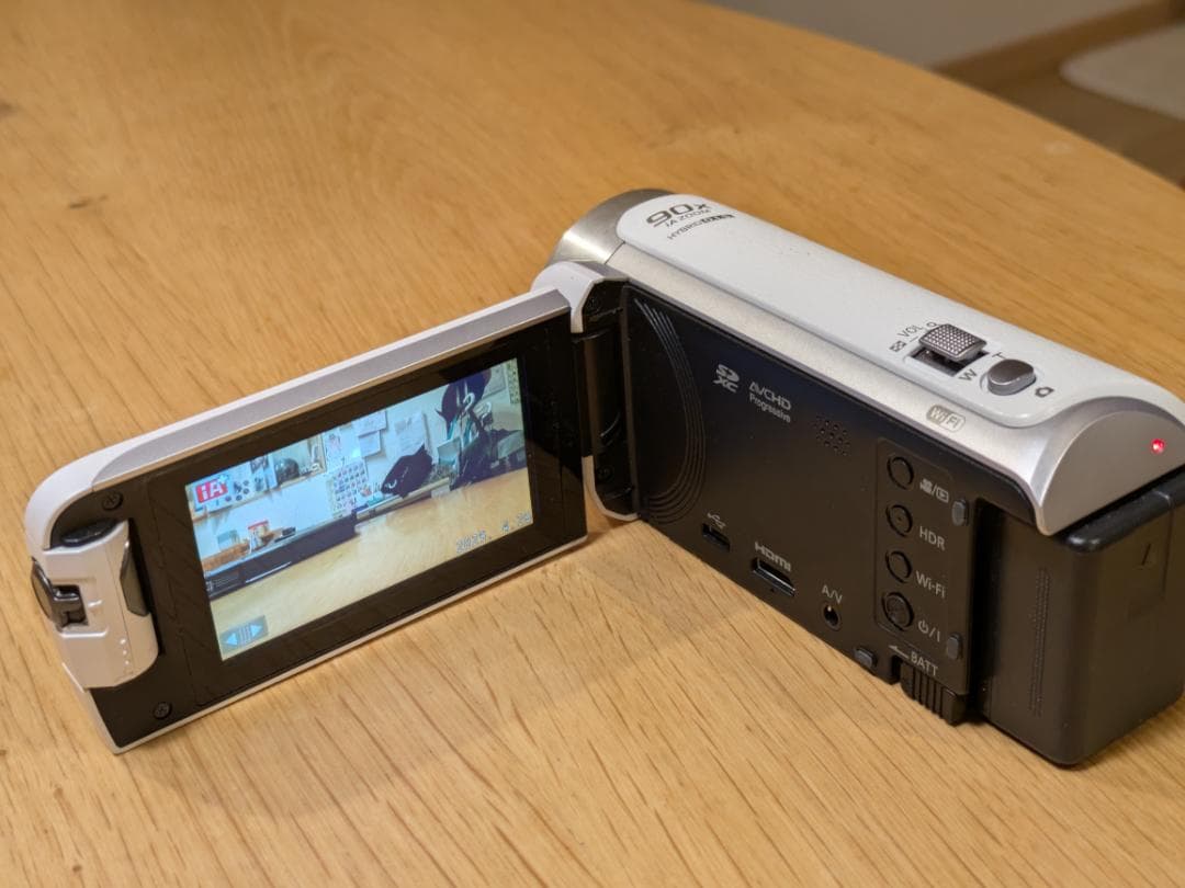 Panasonic デジタルハイビジョンビデオカメラ HC-W590M-W