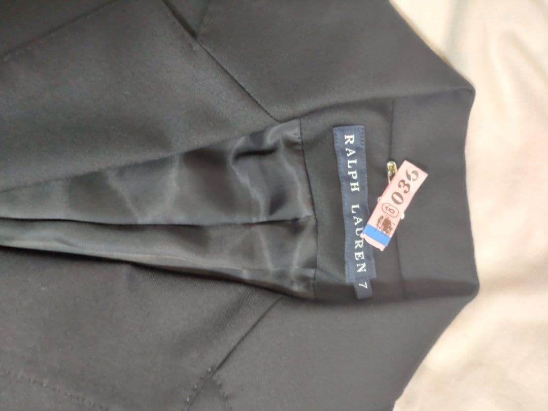 ラルフローレン　160 ブラック　セレモニー　ジャケット　パンツ