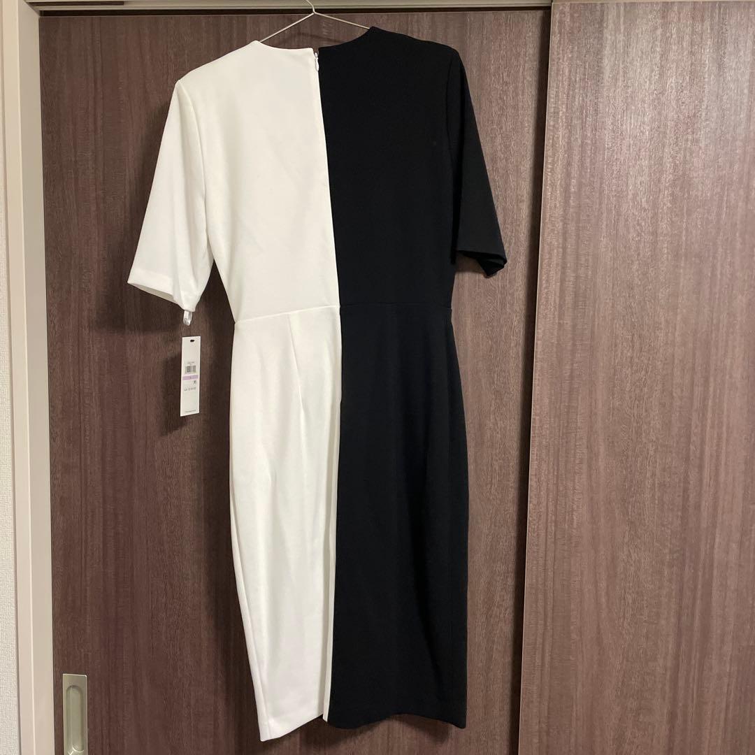   アシンメトリードレス 黒と白