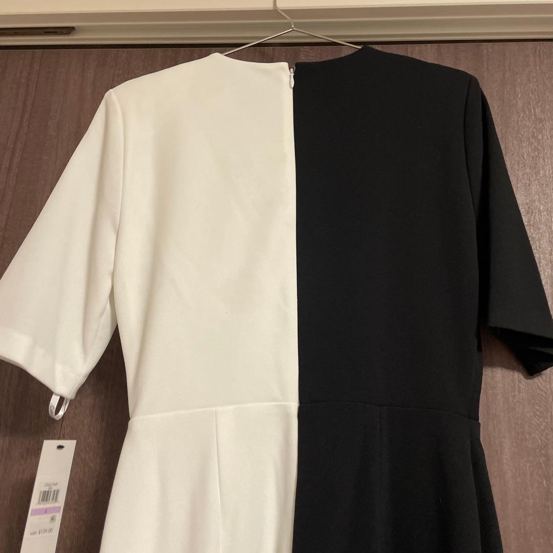   アシンメトリードレス 黒と白