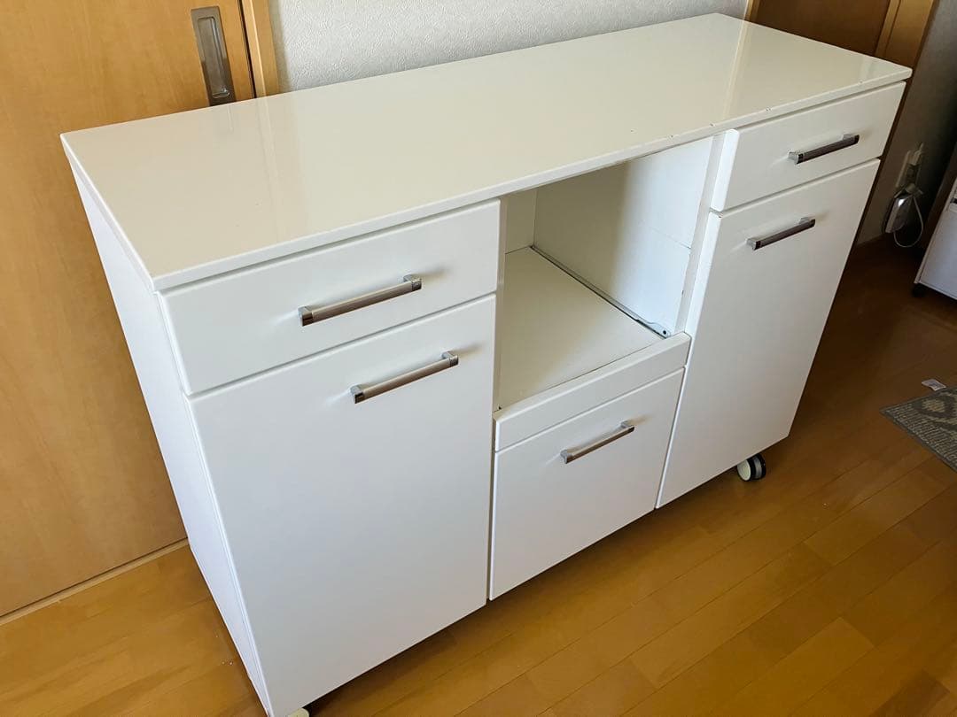 キッチンカウンター（キャスター付き）