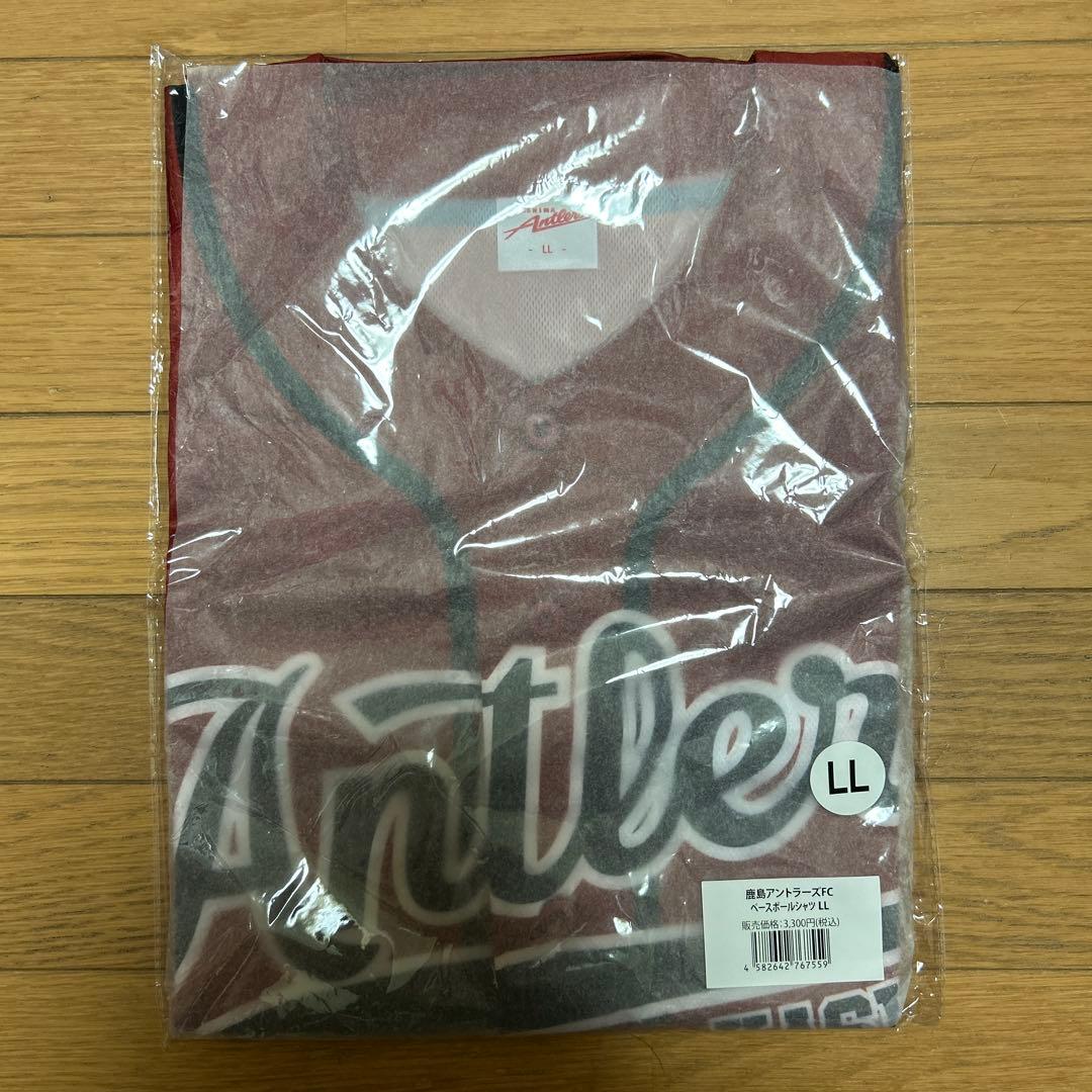 鹿島アントラーズ　ベースボールシャツ