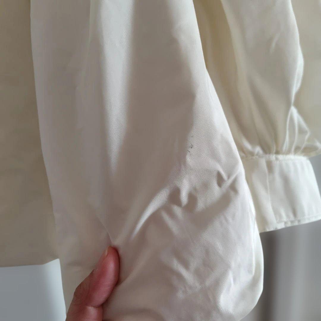 SHIPS ペプラムバルーン中綿ブルゾン