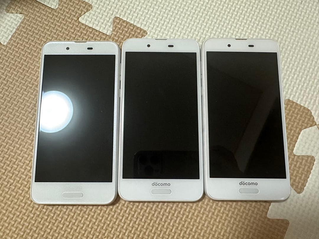 AQUOSsense SH-01K android9 Simフリー3台
