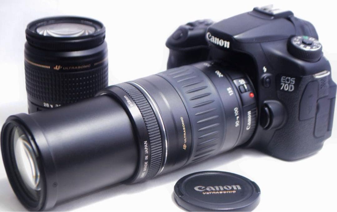 ❤️美品❤️Canon キヤノン EOS 70D レンズセット❤️