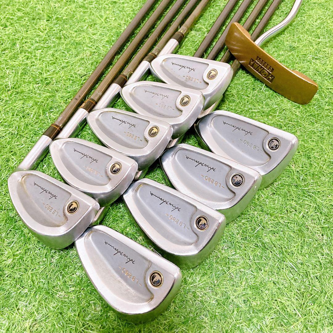 H6.ホンマ　初心者オススメ　ゴルフクラブ　メンズセット　右利き　13本