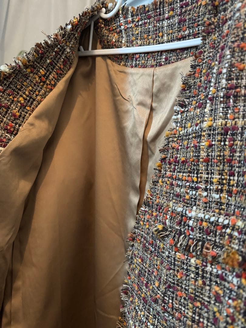 LOUNGEDRESS ミックスツイードジャケット