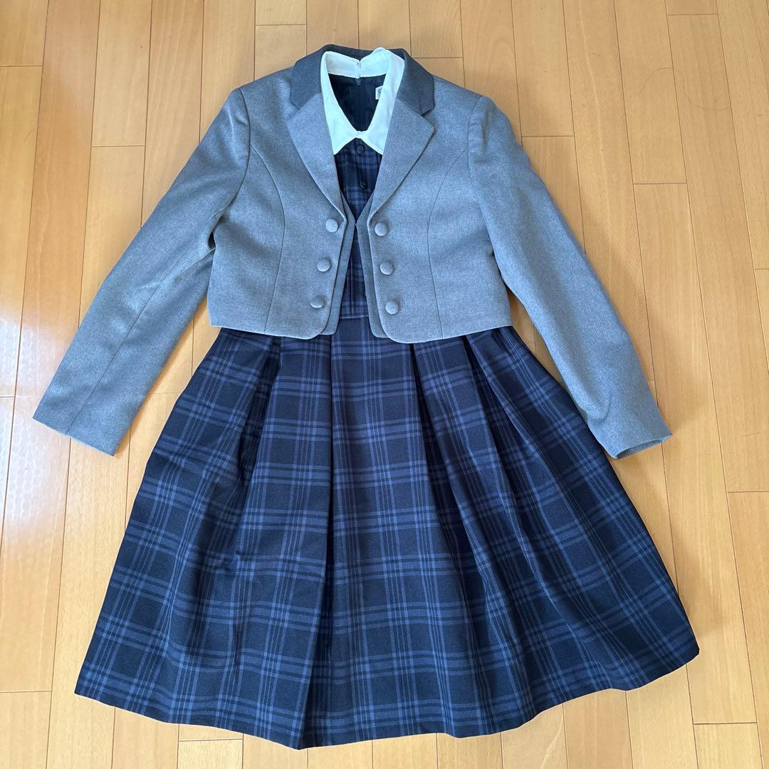 CHOPIN 150cm 女の子 卒服 セットアップ ジャケット ワンピース
