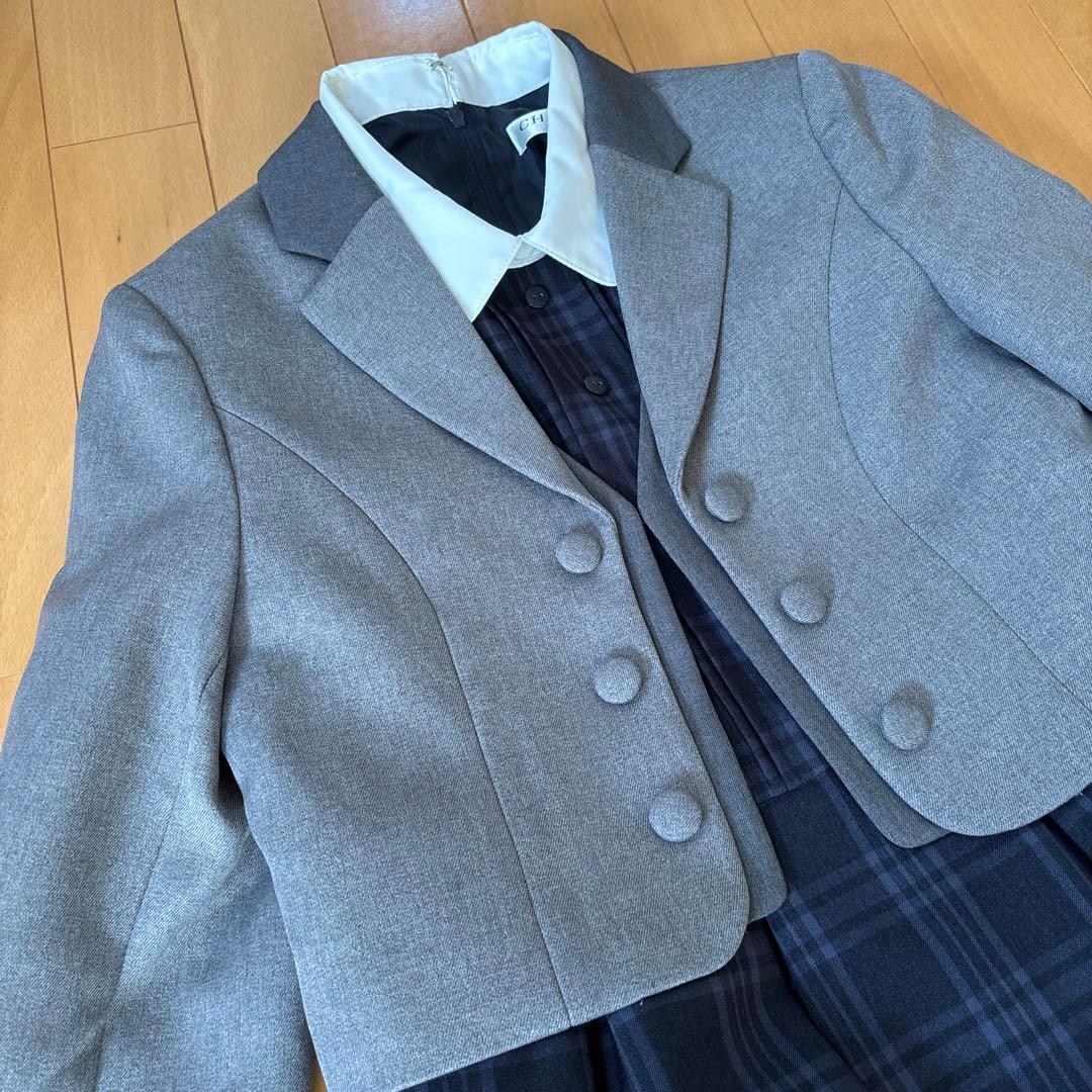 CHOPIN 150cm 女の子 卒服 セットアップ ジャケット ワンピース