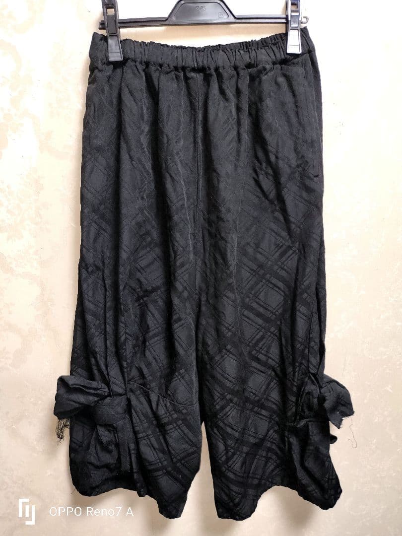 やよいCOMMEdesGARCONS「モノクロームの風景斯」サルエル