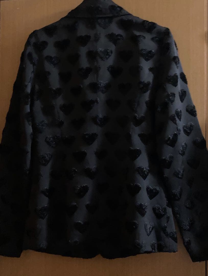 MIHO MATSUDA ミホマツダ ハート柄　ジャケット　W