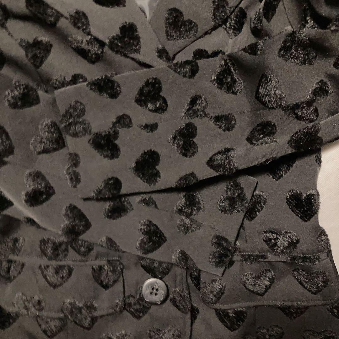 MIHO MATSUDA ミホマツダ ハート柄　ジャケット　W