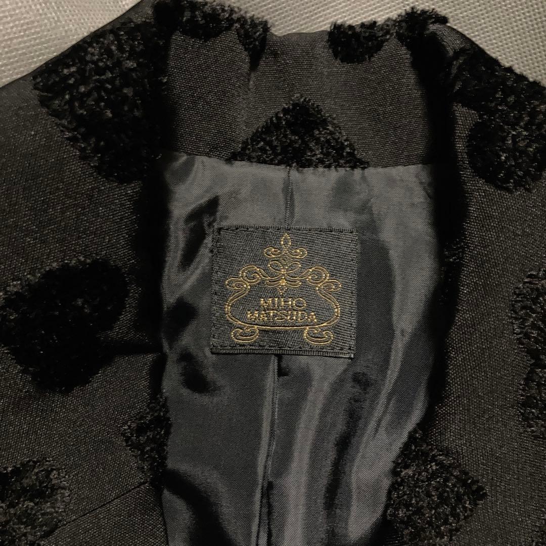 MIHO MATSUDA ミホマツダ ハート柄　ジャケット　W