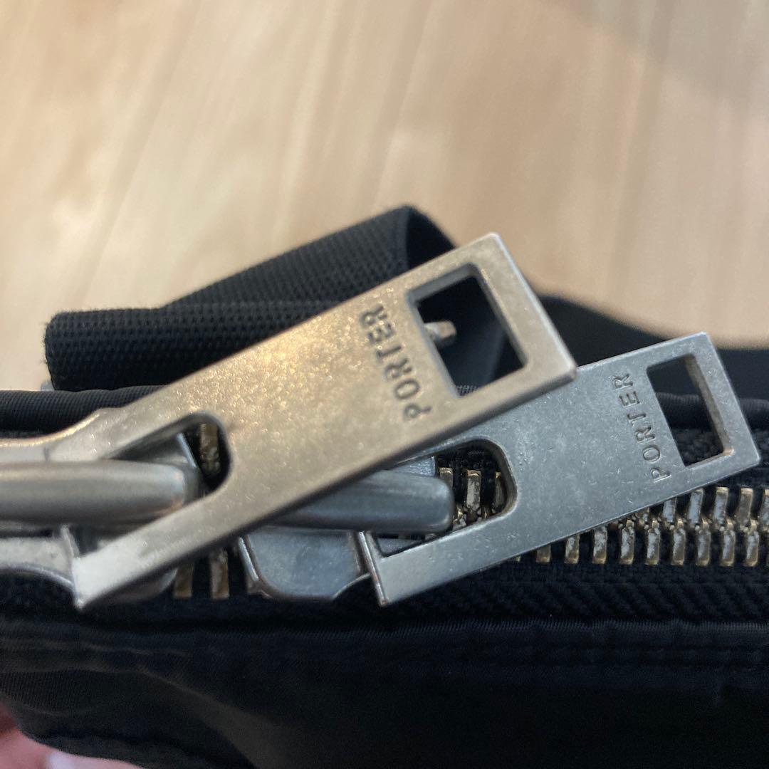 ポーター t-nuance ヘルメット ショルダー トート バッグ 黒 80周年